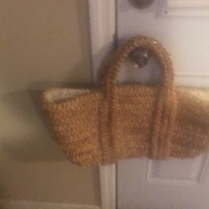 Lady straw pocketbook
